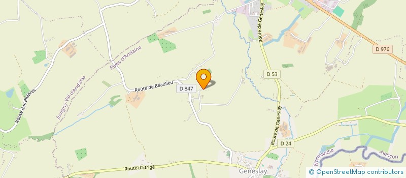 localisation de l'entreprise MADAME HELEN BALLARDIE à RIVES D'ANDAINE