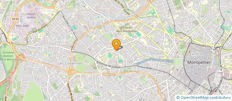 localisation de l'entreprise MADAME HELEN DAHL à MONTPELLIER