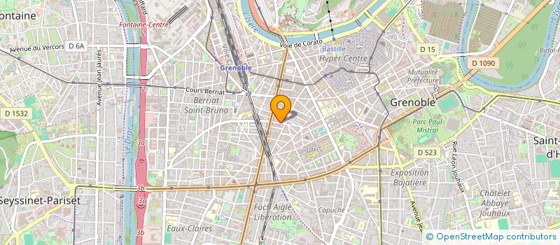 localisation de l'entreprise MADAME HELEN GAHAN  GRENOBLE