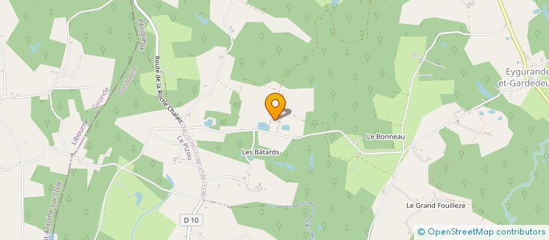 localisation de l'entreprise MADAME HELEN GILMOUR  EYGURANDE-ET-GARDEDEUIL