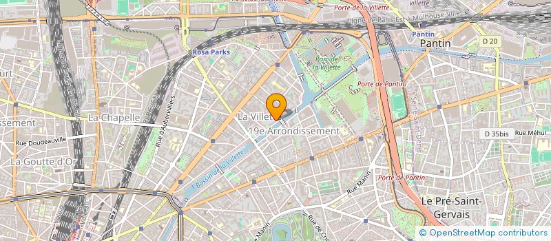 localisation de l'entreprise MADAME HELEN GRANT  PARIS