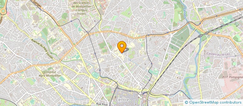 localisation de l'entreprise MADAME HELEN GREEN à MONTPELLIER