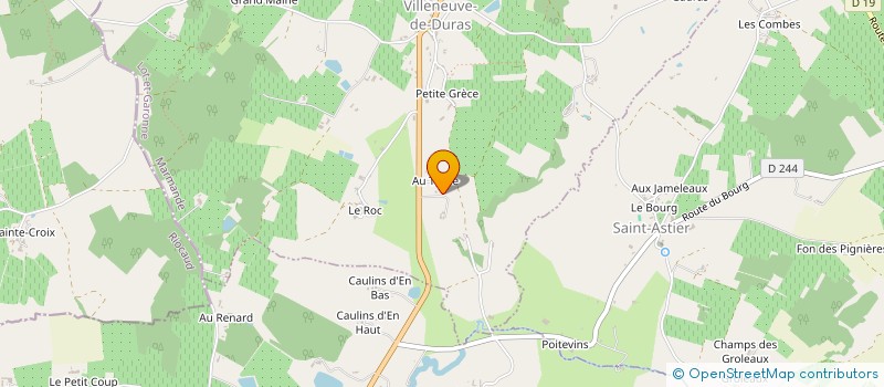 localisation de l'entreprise MADAME HELEN KENYON  VILLENEUVE-DE-DURAS