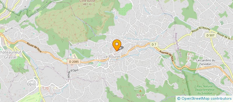 localisation de l'entreprise MADAME HELEN KIRK  LE ROURET