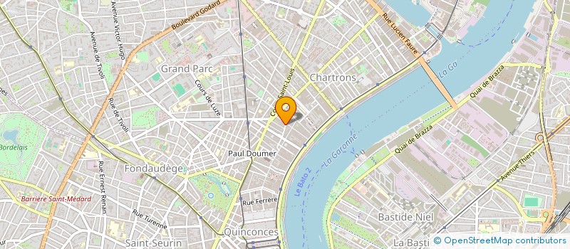 localisation de l'entreprise MADAME HELEN LANTSBURY  BORDEAUX