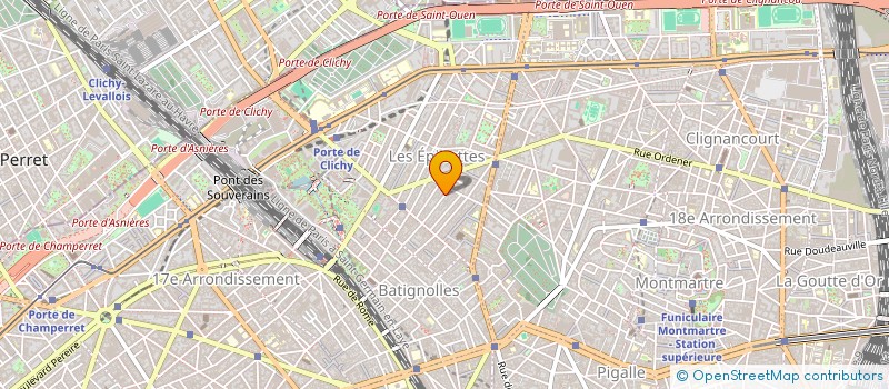 localisation de l'entreprise MADAME HELEN MARIE BIRD  PARIS