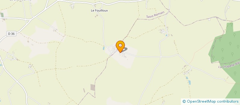 localisation de l'entreprise MADAME HELEN MCMULLEN  LA CHAPELLE-BATON