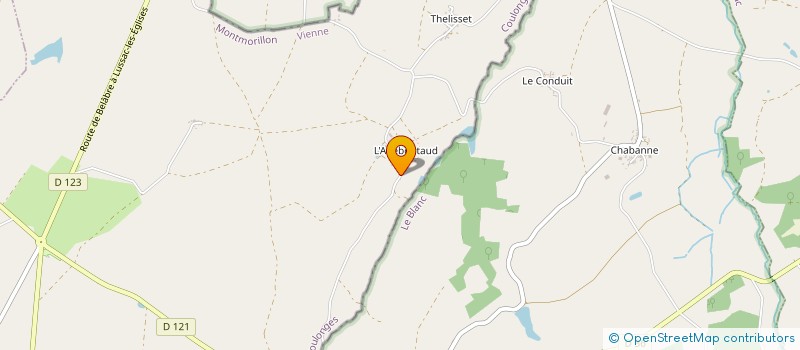 localisation de l'entreprise MADAME HELEN MORRIS  COULONGES-LES-HEROLLES