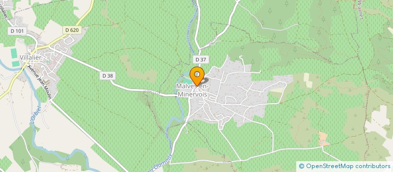 localisation de l'entreprise MADAME HELEN MURRAY  VILLEGAILHENC