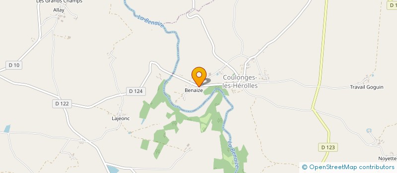 localisation de l'entreprise MADAME HELEN NEWMAN  COULONGES