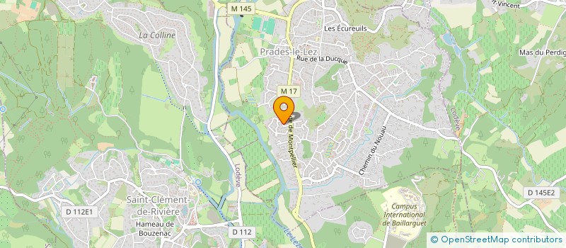 localisation de l'entreprise MADAME HELEN PHILLIPS  PRADES-LE-LEZ