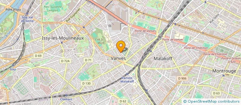 localisation de l'entreprise MADAME HELEN PUDAR à VANVES