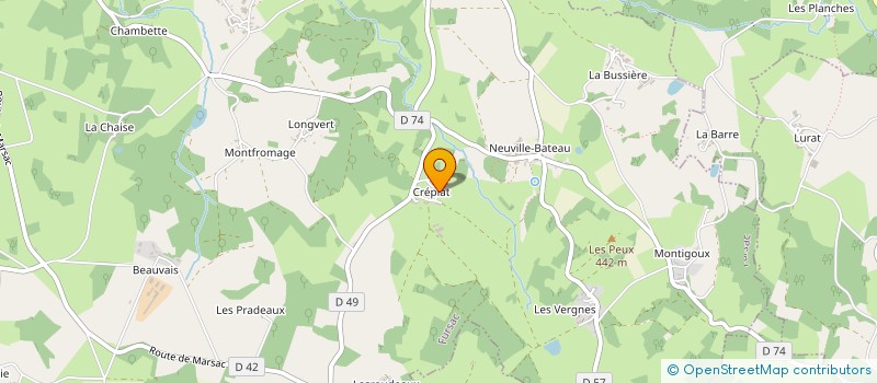 localisation de l'entreprise MADAME HELEN SADDINGTON à FURSAC