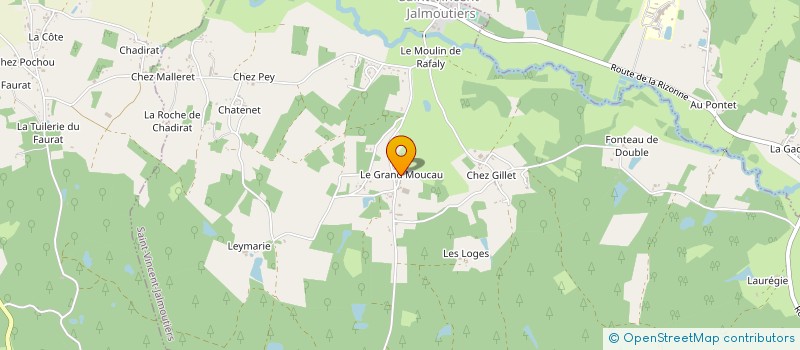 localisation de l'entreprise MADAME HELEN SMITH à SAINT-VINCENT-JALMOUTIERS