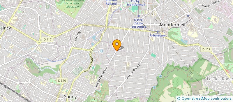 localisation de l'entreprise MADAME HELEN SOUZA DA SILVA  MONTFERMEIL