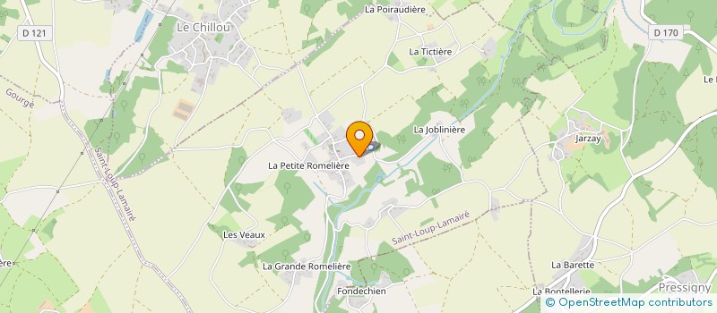 localisation de l'entreprise MADAME HELEN STUTTARD  SAINT-LOUP-LAMAIRE