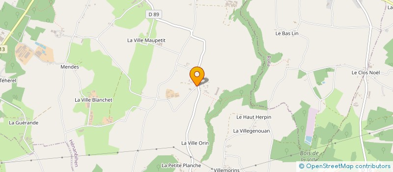 localisation de l'entreprise MADAME HELEN WEIGHTMAN  HENANBIHEN