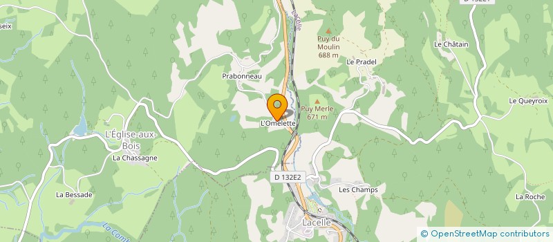 localisation de l'entreprise MADAME HELEN WOOD  L'EGLISE-AUX-BOIS