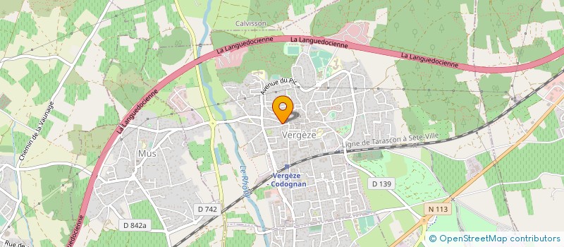 localisation de l'entreprise MADAME HELENA AIZEN  VERGEZE