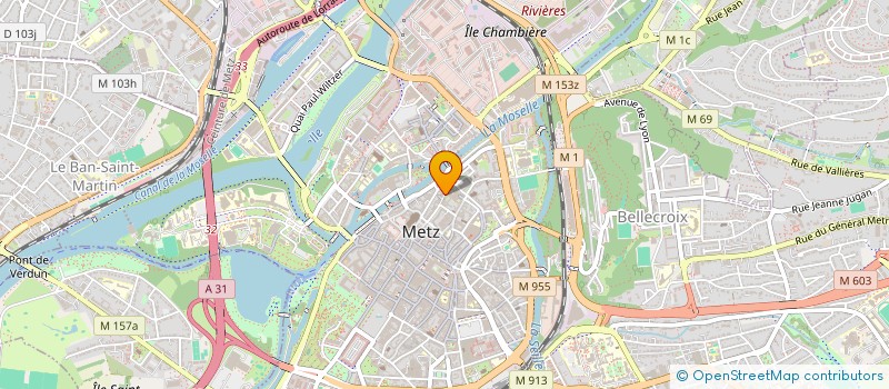 localisation de l'entreprise MADAME HELENA ALCANTARA CARDOSO  METZ