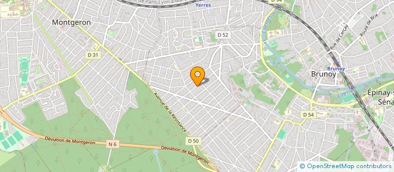 localisation de l'entreprise MADAME HELENA BAPTISTA  YERRES