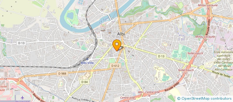 localisation de l'entreprise MADAME HELENA BENARROCH à ALBI