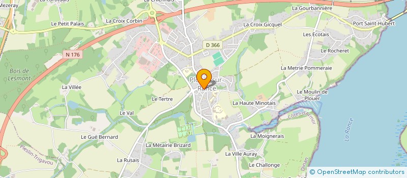 localisation de l'entreprise MADAME HELENA BLANCHARD à PLOUER-SUR-RANCE