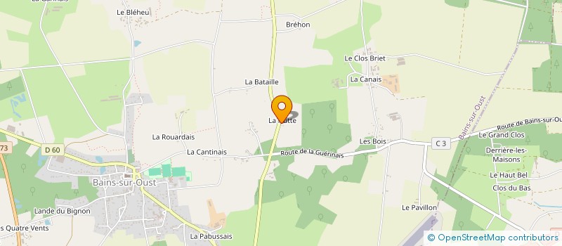 localisation de l'entreprise MADAME HELENA BULOW à BAINS-SUR-OUST