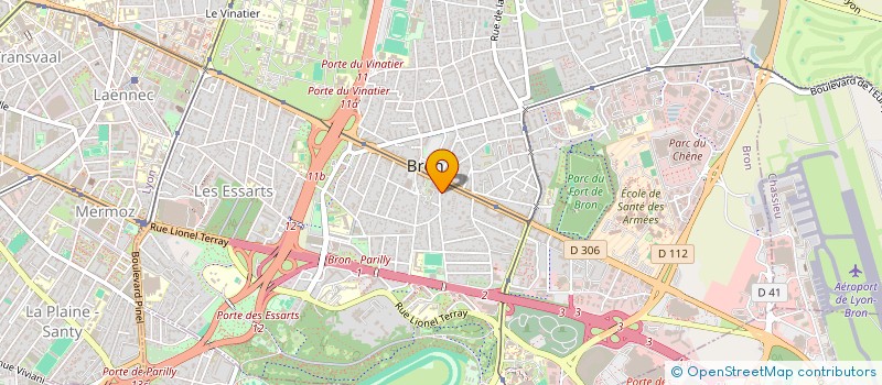 localisation de l'entreprise MADAME HELENA CARVALHO  BRON