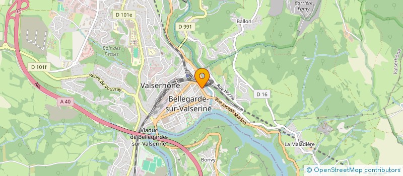 localisation de l'entreprise MADAME HELENA CAVRET à VALSERHONE