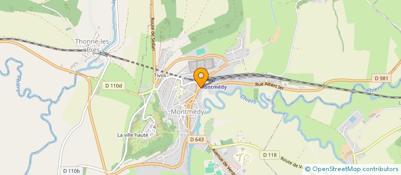 localisation de l'entreprise MADAME HELENA COSTA DE SOUSA à MONTMEDY