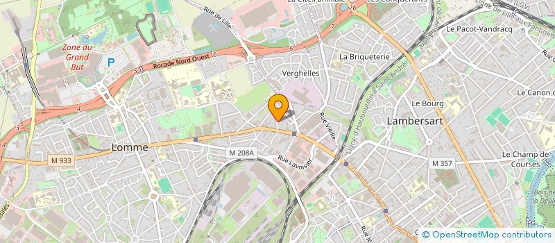 localisation de l'entreprise MADAME HELENA GEORGE à LILLE