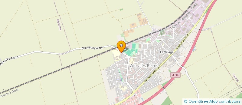 localisation de l'entreprise MADAME HELENA GROS  NOGENT-L ABBESSE