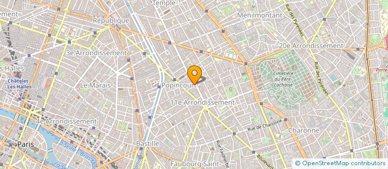 localisation de l'entreprise MADAME HELENA GRUSZKA  PARIS