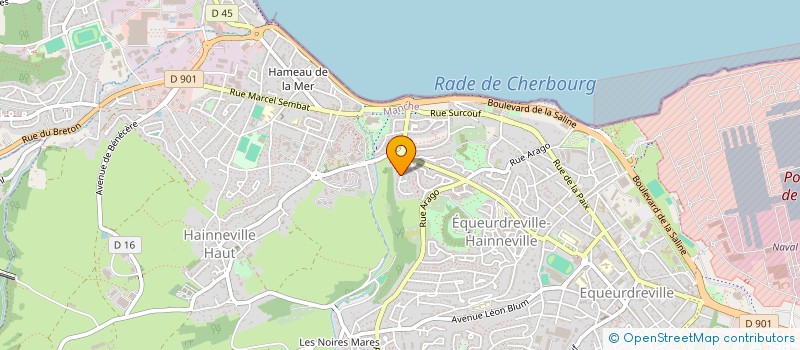 localisation de l'entreprise MADAME HELENA KOVACS  CHERBOURG-EN-COTENTIN