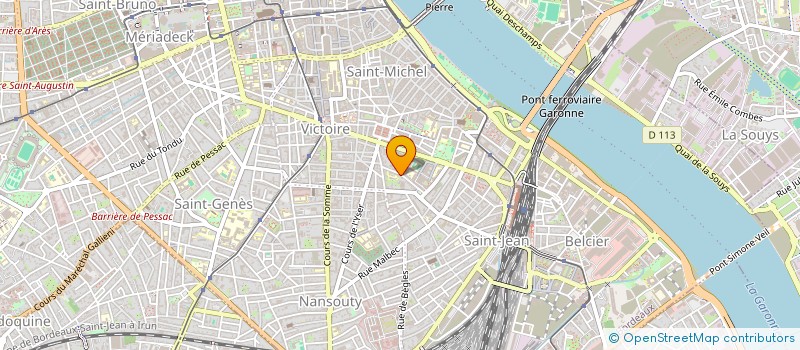 localisation de l'entreprise MADAME HELENA LE GAL  BORDEAUX