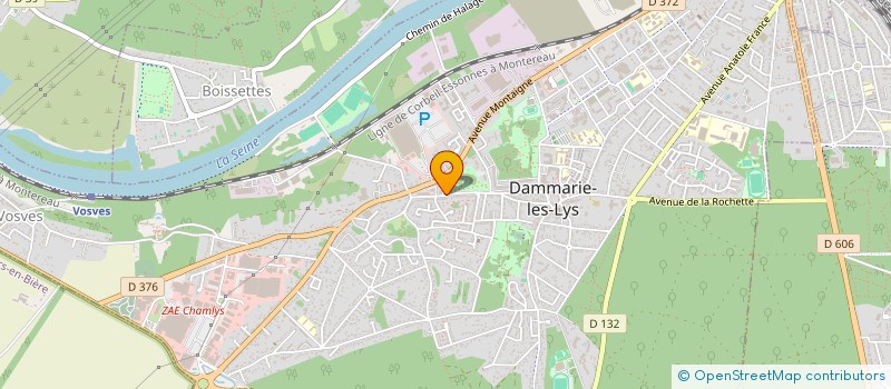 localisation de l'entreprise MADAME HELENA LECOMTE à DAMMARIE-LES-LYS