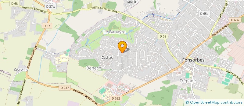 localisation de l'entreprise MADAME HELENA LOZANO  CAZERES