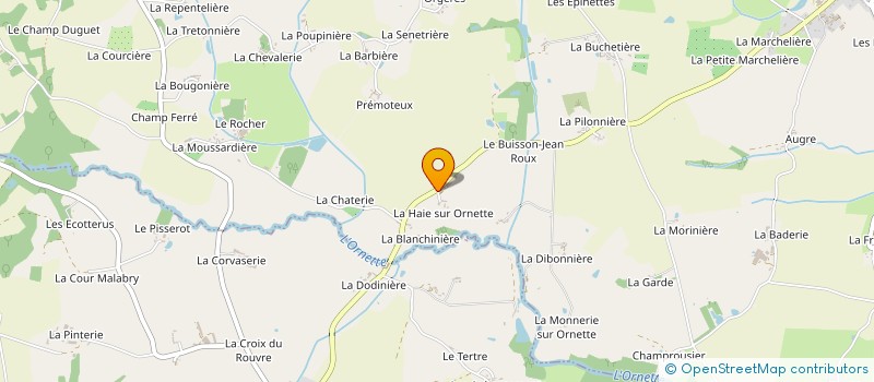 localisation de l'entreprise MADAME HELENA MESANGE à SAINT-PIERRE-DES-NIDS