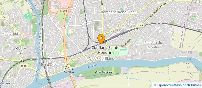 localisation de l'entreprise MADAME HELENA PIRES à CONFLANS-SAINTE-HONORINE