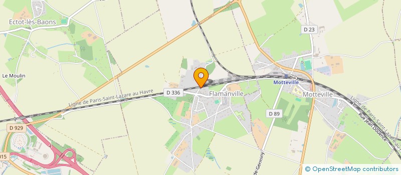 localisation de l'entreprise MADAME HELENA RAGOT à FLAMANVILLE