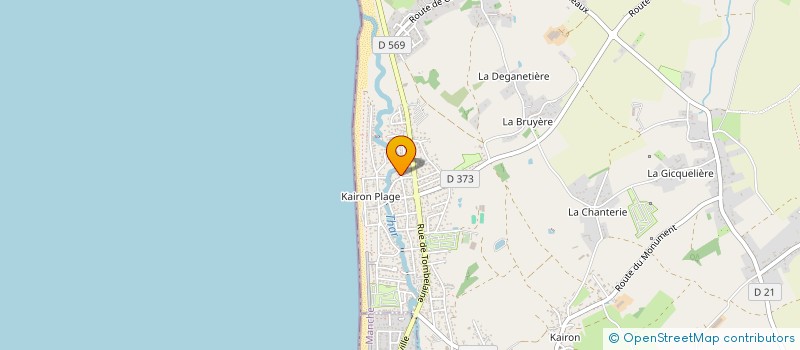 localisation de l'entreprise MADAME HELENA RASPAGLIA  SAINT-PAIR-SUR-MER