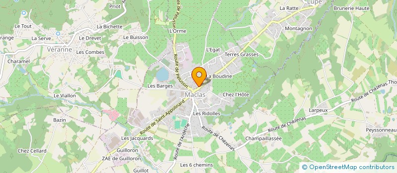 localisation de l'entreprise MADAME HELENA RIBEIRO ABREU  MACLAS