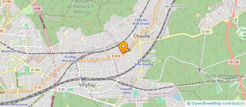 localisation de l'entreprise MADAME HELENA RODRIGUEZ à CHAVILLE