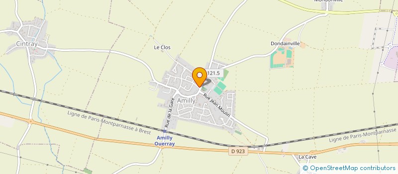 localisation de l'entreprise MADAME HELENA RONCE  AMILLY