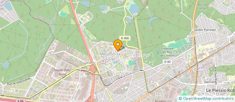 localisation de l'entreprise MADAME HELENA SES  MEUDON