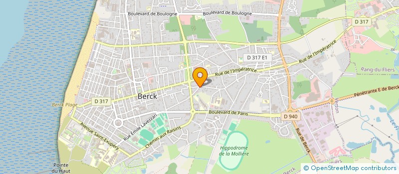 localisation de l'entreprise MADAME HELENA SILVA TEIXEIRA  BERCK