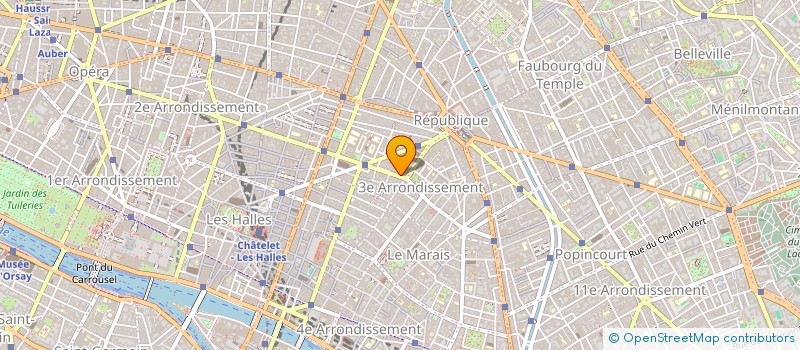 localisation de l'entreprise MADAME HELENA THUILLIER  PARIS