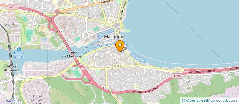 localisation de l'entreprise MADAME HELENA VIDAL à MARTIGUES