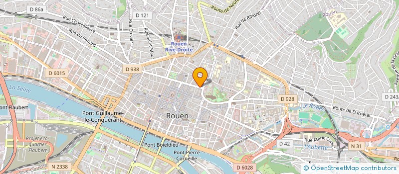 localisation de l'entreprise MADAME HELENE ACARD  ROUEN